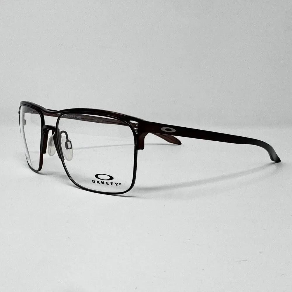Oakley Holbrook TI RX OX5068-0353 Brushed Grenache Eyeglass Frames 53-17-139 New